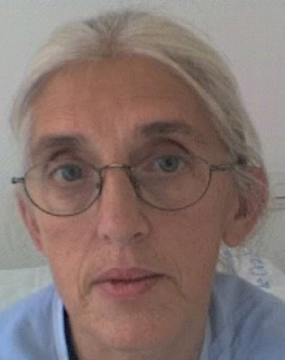 Fina, foto conseguida en el hospital, dic 2006